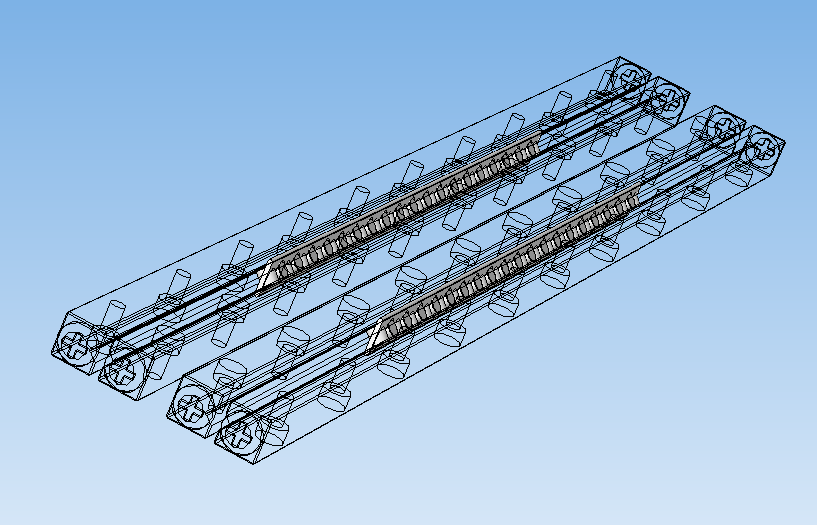 带d6mm交叉滚子和500mm行程的线性导轨JVNB 6-500
